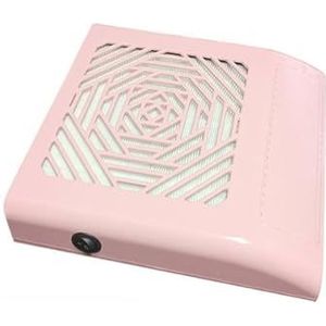 Nagelstofzuiger, elektrische nagelstofzuiger, 150W kracht nagelstofafscheider ventilator geluidsarme nagelstofzuiger met verwijderfilter for manicure salonapparatuur voor acrylnagelpolijsten, salon en