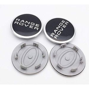 Naafdoppen Voor Autonaaf, Voor Land Rover Range Rover Sport Velar Evoque Discovery 5 3 2 Freelander Defender Discovery Sport, 62mm, Waterdichte Stofdichte Wieldecoratiehoes,B