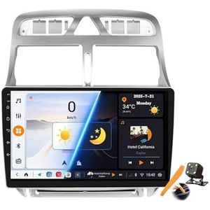 B,Y500S,YLOXFW Android 15.0 Autostereo Vervanging voor Pe-ugeot 307/307CC/307SW 2002-2013 Radio GPS Sat Navi 9'' Cartablet Multimedia Video Player FM BT Ontvanger met 4G WiFi Android Auto Carplay