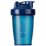 BlenderBottle Classic Shaker met BlenderBall, optimaal geschikt als eiwitshaker, proteïneshaker, waterfles, drinkfles, BPA-vrij, schaalbaar tot 400 ml, inhoud 590 ml, marineblauw