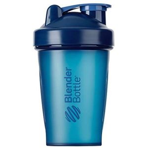 BlenderBottle Classic Shaker met BlenderBall, optimaal geschikt als eiwitshaker, proteïneshaker, waterfles, drinkfles, BPA-vrij, schaalbaar tot 400 ml, inhoud 590 ml, marineblauw
