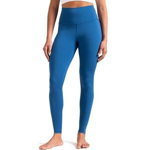 Colorfulkoala Dames Hoge Taille Workout Legging 28'' Binnenbeenlengte Yogabroek met Zakken Gym Sports