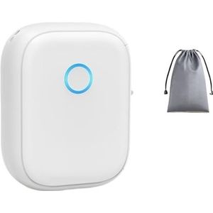 Thermisch Printer P12 Draadloze Bluetooth Thermische Labelprinter Draagbare Zelfklevende Sticker Pocket Mini Label Maker Met Doorlopende Labeltape Duidelijk Snel(Printer Set 3)