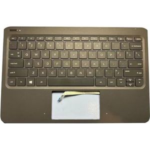 Laptop omhulsel rond toetsenbord & Toetsenbord Voor For HP Stream 11 Pro G5 Blauw