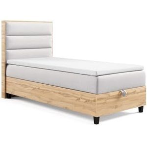 Best For Home Boxspringbed met bedkast Trinity K-1 Plate Single Bonell binnenvering incl. Topper, met levering Opbouwservice