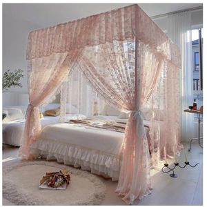 Princess - Klamboe - Meerkleurig - 180x200 cm - Hemelbed Gordijnen