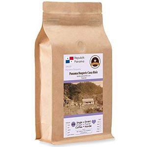 Kaffee Globetrotter - Koffie met een hart - Panama Boquete Casa Ruiz - 500 g hele boon- voor volautomatische koffiemachines, - Topkwaliteit koffie Fair Trade steunt sociale projecten