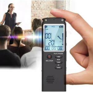 FiTspi Ghost Hunting EVP recorder, 8 GB Paranormale apparatuur Spirit Digitale Voice Box, Digitale Voice Recorder, Mini Spy Professionele Dictafoon Audio-opname Met WAV,MP3-speler