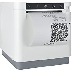 Etiketprinters Thermische ontvangstprinter 58mm Wit Bluetooth WIFI-poortprinter Hoge snelheid afdrukken for thermische printer