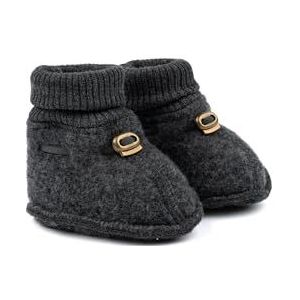 Mikk-line Wol-babysokken - antraciet melange, antraciet melange, 62-68