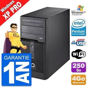 Fujitsu Esprimo P510 MT Intel G2020 RAM 4 GB harde schijf 250 GB Windows XP Pro (gereviseerd)