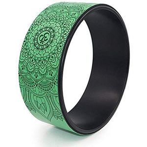 pilatesring， Massage Rugtraining Fitness Gym Thuisoefeningen Yoga Accessoires Workout Roller Pilates Apparatuur(Green)