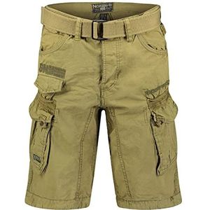 Geographical Norway Bermuda voor heren, zomer, cargo, merkproduct, Zwart, L