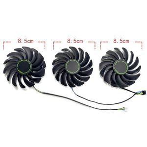 Vervangende ventilator PLD09210S12HH voor MSI GeForce RTX2070 2080 2080ti DUKE OC grafische kaart(Middle and right fan)