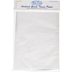 Retro Clean Archival Grade Tissue Paper-Unbuffered-24 ""x 36"" 12/Pkg