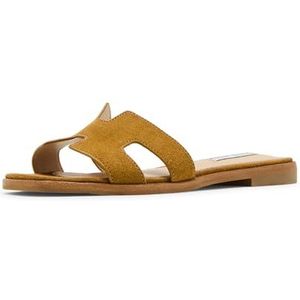 Steve Madden Hadyn sandaal voor dames, Tan suede, 38 EU