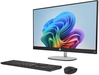 HP - 27-CT2473NG - All-in-One PC - Wit - AMD Ryzen AI 7 350 - 16 GB - 512 GB