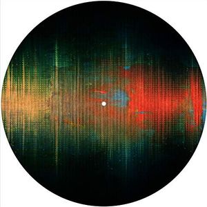Slipmats Slipmat vilt voor elke 12"" LP DJ vinyl draaitafel platenspeler aangepaste afbeelding - Sound Wave 2