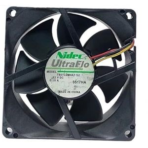 T80T12MHA7-52 12VDC 80**80 * 25MM 3-wire ultra-quiet chassis power supply fan