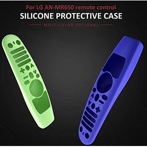Cover Remote Case Srliya Siliconen Afstandsbediening Beschermhoes voor AN-MR600/AN-MR650/AN-MR18BA/AN-MR19BA (Zwart)