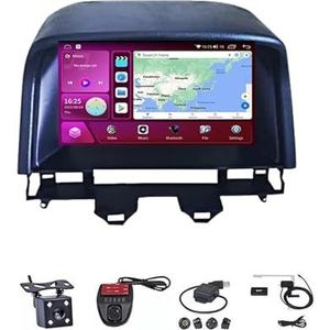 Android Autoradio Video Multimedia Speler, 9 Inch Touch Screen Radio Plug And Play Autotoebehoren met Bluetooth En Navigatie En Achteruitrijcamera Voor Mazda 6 2002-2008(M300S 4G+WIFI 3G+32G)