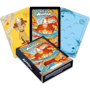 AQUARIUS Avatar Playing Cards - avatar: The Last Airbender Shaped Deck of Cards for Your Favorite Card Games - Officieel Gelicentieerd The Office Merchandise & Collectibles