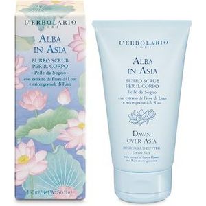 L'Erbolario Alba in Asia Boter Lichaamscrub Droomhuid 150 ml 150 ml