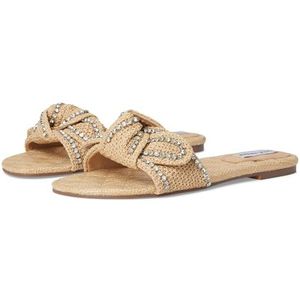 Steve Madden Women's Misha Sandal, Natural Multi, 7.5
