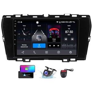9 Inch Touchscreen Dubbel DIN Autoradio Compatibel met SsangYong Tivoli 2019-2021 met Carplay/Android Auto FM RDS DAB+ Autoradio WiFi 4G Carplay Android Auto Bluetooth 5.0 DSP(NF-1)