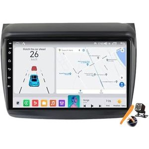 Y600s,YLOXFW Android 15.0 Autostereo Vervanging voor L200 Pajero Triton 2008-2016 Radio GPS Sat Navi 9'' Cartablet Multimedia Video Player FM BT Ontvanger met 4G WiFi Android Auto Carplay