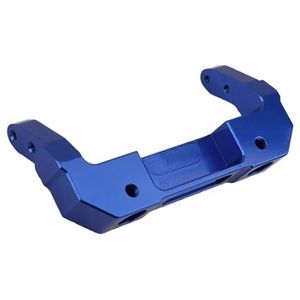 IWBR For Achter Bumper Mount 1/6 RC Speelgoed Auto Crawler Axiale SCX6 Fit for Jeep JLU Wrangler Rubicon Body Chassis upgrade Onderdelen (Size : Front Blue 1pc)