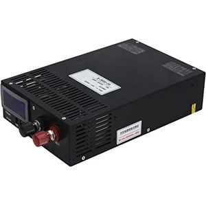 DC Bench Power Supply Variable, 2500W High-Power Switching voeding Verstelbare LED Dispaly Voeding Stroom Stabilisator Spanningsregelaar lichtgewicht, draagbaar en compact in ontwerp(12V)