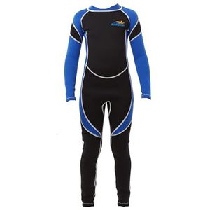 SANANG 2,5 mm neopreen duikpak voor kinderen, voor jongens en meisjes, badpakken met lange mouwen