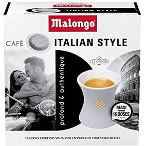 Dosettes Malongo Italian Style 16 pièces
