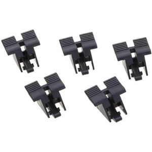 caralin 5 Stks Desktop Computer Moederbord PCIE 16X Grafische Kaartsleuf Socket Met Fishtail Bevestiging Clip PCIE X16 Socket Vervanging ABS