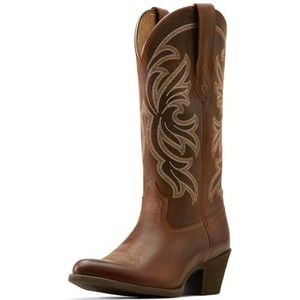 Ariat Dames cowboylaarzen 51051 HERITAGE J TOE STRECHFIT bruin western rijlaarzen, Sassy Brown, 39 EU