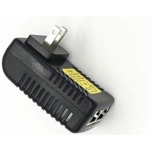 CCTV Beveiliging AC 110V-240V tot DC 12V 15V 24V 48V 0.5A 1A POE Injector Power Adapter Ethernet IK P Cameratelefoon POE -voeding(12V 1A,1)