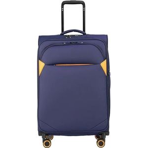 Lichtgewicht Koffer Uitbreidbare Koffers Grote Bagage Waterdichte Koffers TSA-combinatieslot Koffer Bagage (Color : Blue, Size : 24 inch)
