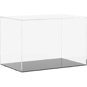 vidaXL - Vitrine - Transparant - Acryl - 56x36x37 cm