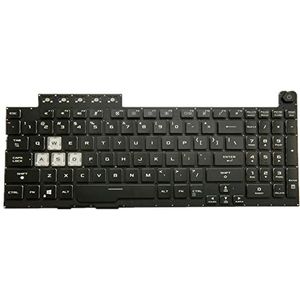 Laptop Toetsenbord Voor For ASUS For TUF B450-Plus Gaming Gaming Colour Zwart Verenigde Staten Lay-out