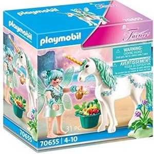 PLAYMOBIL Fairies Eenhoorn met voedende fee - 70655