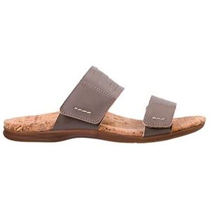 Spenco Layle Slide Sandaal voor dames, Fossiel, 4 UK Wide