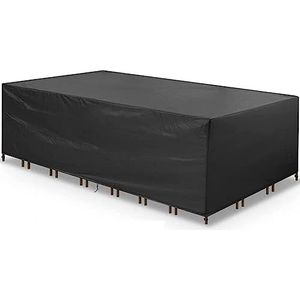 Rotan meubelhoezen van 155 x 80 x 70 cm tuinmeubelhoezen met winddichte