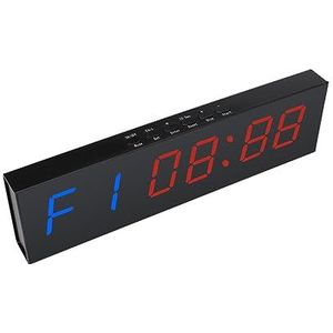 Multifunctionele Interval Draagbare Countdown Timer 1.8 Inch Desktop LED Stopwatch Digitale Nummerweergave Klok met Knopbediening