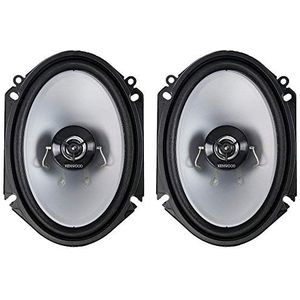 Kenwood KFC‑C6866S 6x8 2‑weg 250 Watt autoradioluidsprekers - paar