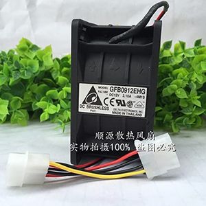 Delta 9050 GFB0912EHG brushless electric duct fan 12V high speed large 4D interface