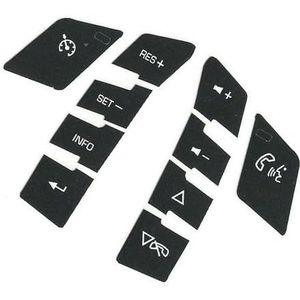 Autoknopstickers voor Chevrolet Malibu Auto Bedieningspaneel Stickers