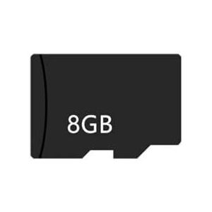 A10 Pocketcamera met scherm, draagbare recorder, achterclipcamera, hoge definitie, infrarood, nachtzicht, dagelijkse vlog(Only 8GB Card)