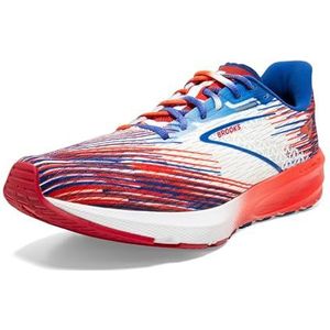 Brooks Dames Launch 10 Sneaker, 4 UK, Witte Tango Surf, 36.5 EU