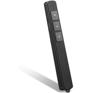 Kinizuxi Presentatie Clicker voor PowerPoint Afstandsbediening met Lanyard, 100M Draadloze Presenter Afstandsbediening PPT PowerPoint Clicker, 2.4GHz Presentatie Pointer Slide Advancer voor Mac